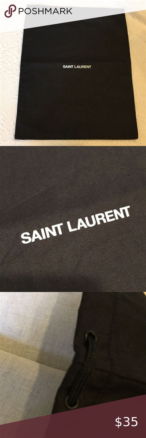 ysl original bag|authentic YSL dust bag.